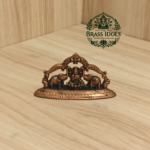 Copper Gaja Lakshmi Idol 1.5 Inch