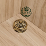 Brass Sindoor Box 2.9 Inch