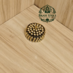 Brass Sindoor Box 1.7 Inch