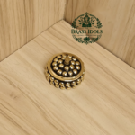 Brass Sindoor Box 1.5 Inch