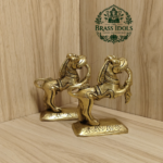 Brass Yali Set of 2 4.2 Inch