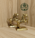 Brass Yali Set of 2 4.2 Inch