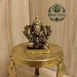 Brass Dagdusheth Ganesha Idol 2 Inch