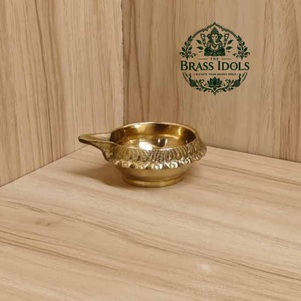 Brass Kuber Diya 2.2 Inch