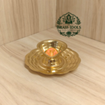 Brass Mini Table Oil Lamp 3.2 Inch