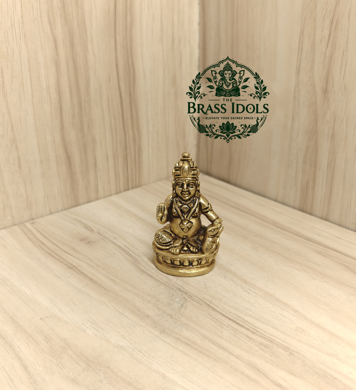 Brass Kuber Idol 2.2 Inch Brass Kuber Idol 2.2 Inch