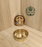 Brass Tiruchendur Murugan Kumkum Chimil 2 Inch