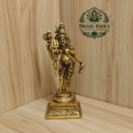 Brass Ardhanarishvara Statue 5 Inch