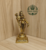 Brass Ardhanarishvara Statue 5 Inch