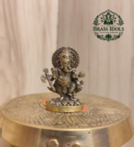 Miniature Brass Ganesh Murti 1.3 Inch