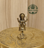 Miniature Brass Kali Statue 1.5 Inch