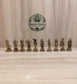 Premium Brass Dasavatharam Set 9 Inch