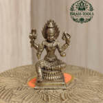 Miniature Brass Mariamman Statue 1.5 Inch