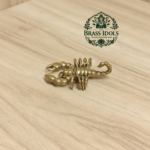 Miniature Brass Scorpion Figurine 1.8 Inch