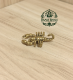 Miniature Brass Scorpion Figurine 1.8 Inch
