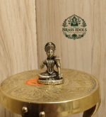 Miniature Brass Hanuman Idol 1.5 Inch