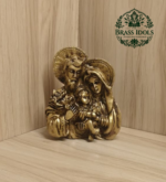 Brass Jesus Family Statue 4.5 Inch