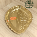 Brass Shanku Plate 7 Inch