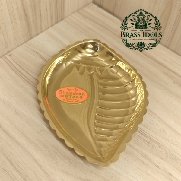 Brass Shanku Plate 5.6 Inch