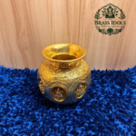 Premium Brass Ashtalakshmi Kalash 5.5 Inch