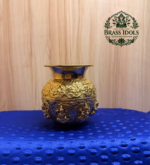 Brass Ashtalakshmi Kalash 4.5 Inch