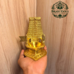 Brass Thiruchendur Gopuram Vilakku 5.2 Inch