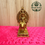 Premium Brass Vishnu Maya Statue 4.4 Inch