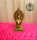 Premium Brass Vishnu Maya Statue 4.4 Inch
