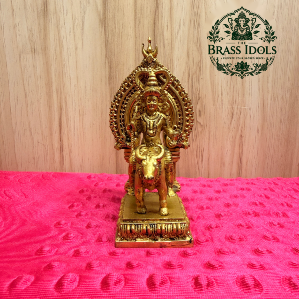 Premium Brass Vishnu Maya Statue 4.4 Inch