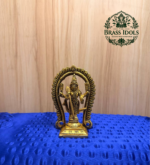 Brass Murugan Idol 4.7 Inch