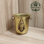 Brass Tirupati Balaji Pooja Glass 3.2 Inch