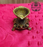 Premium Brass Tortoise Diya 1.8 Inch