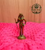 Premium Brass Palani Andi Murugan Statue 2.9 Inch