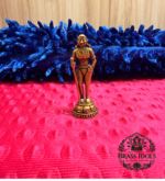 Premium Brass Palani Andi Murugan Statue 2.3 Inch