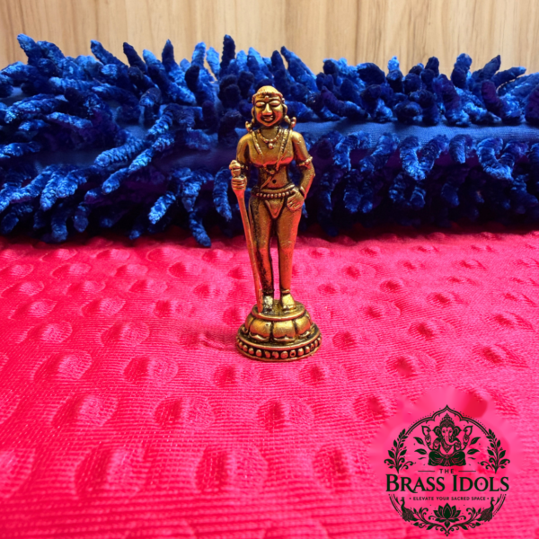 Premium Brass Palani Andi Murugan Statue 2.3 Inch