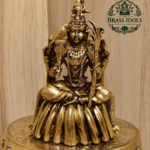 Premium Brass Rajarajeshwari Statue 3 Inch