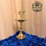 Brass Peacock Puja Diya 8 Inch