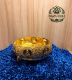 Brass Ashtalakshmi Uruli 8.5 Inch