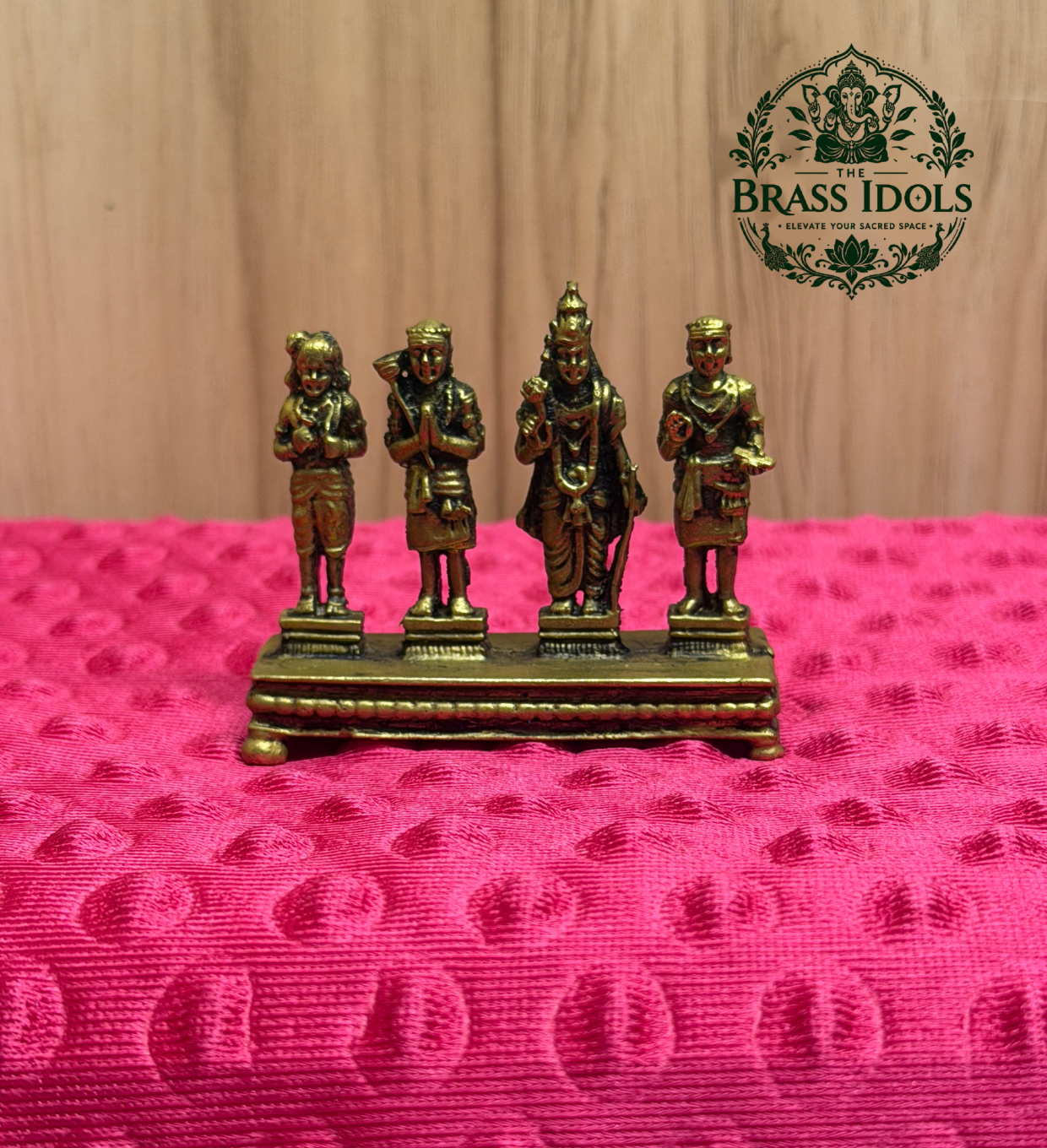Premium Brass Nalvar Statue 2 Inch Premium Brass Nalvar Statue 2 Inch