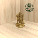 Brass Tirupati Balaji Venkateswara Statue 3.7 Inch