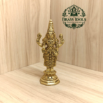 Brass Tirupati Balaji Idol 5.6 Inch