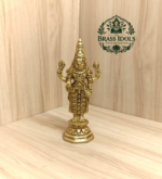 Brass Tirupati Balaji Idol 5.6 Inch