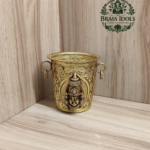 Premium Brass Tirupati Balaji Pooja Glass 3 Inch