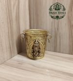 Premium Brass Tirupati Balaji Pooja Glass 3 Inch