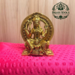 Brass Bhagavathi Statue 5.3 Inch