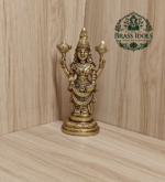 Brass Tirupati Balaji Perumal Idol 7 Inch