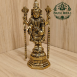 Brass Tirupati Balaji Idol 5.8 Inch