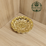 Brass Lotus Agarbatti Box Holder Size 2