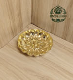 Brass Lotus Agarbatti Box Holder Size 2