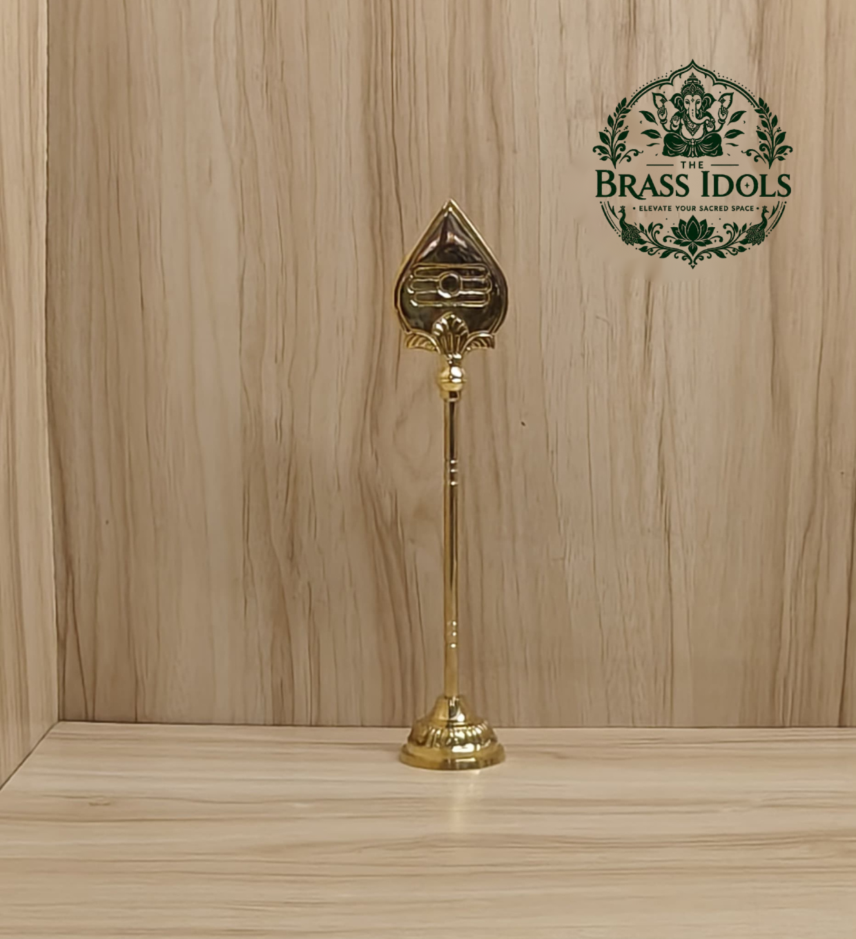 Brass Vel Stand 9 Inch Brass Vel Stand 9 Inch